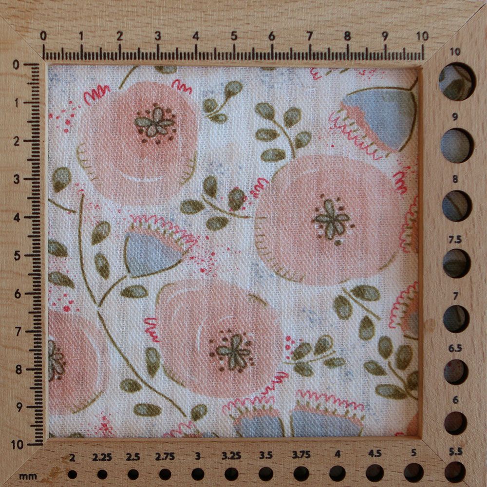 Guilia - Seersucker / Coton gaufré doux bleu tendre et corail nude Guilia - Seersucker / Coton gaufré doux bleu tendre et corail nude