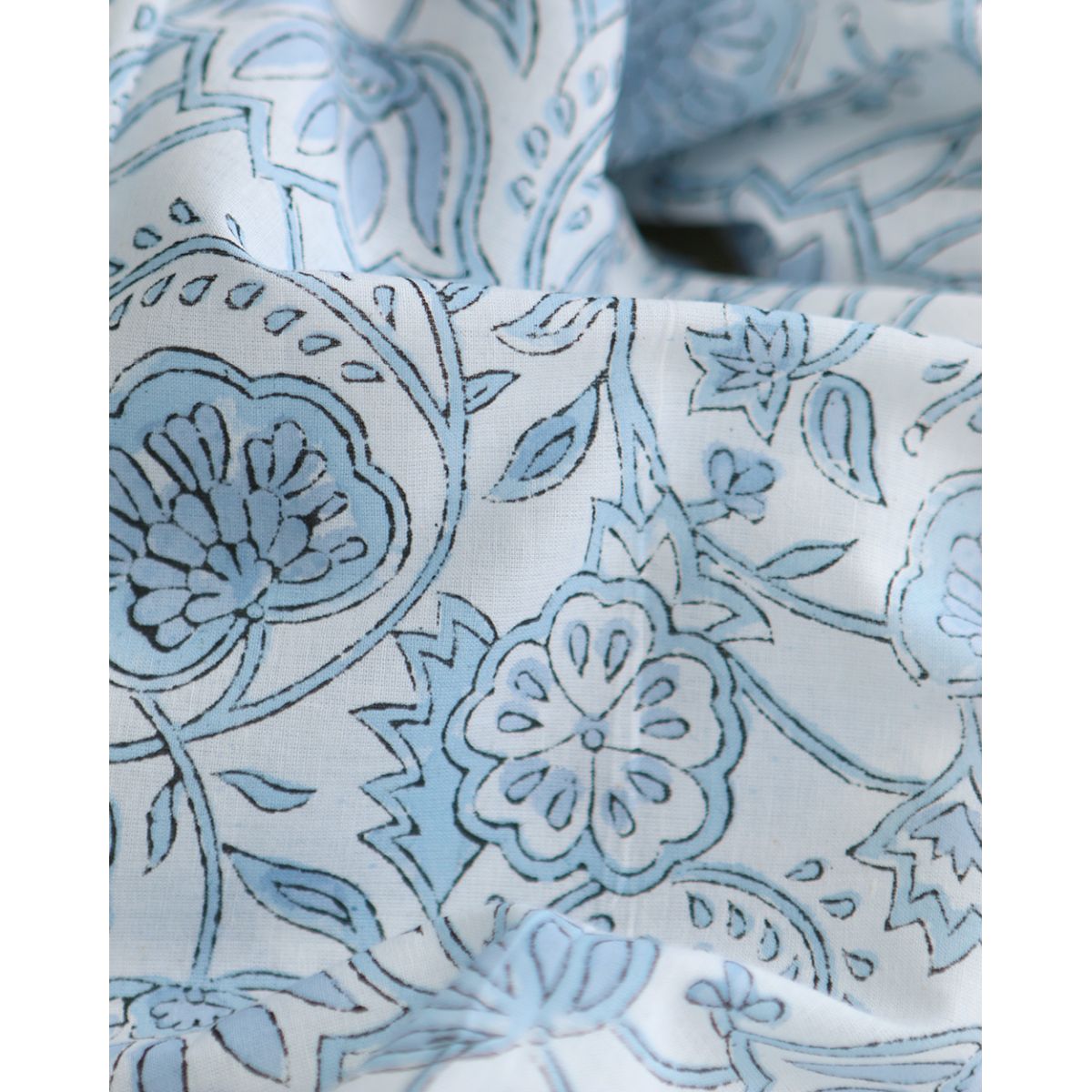 Amayra - Tissu indien coton hand block traditionnel Amayra - Tissu indien coton hand block traditionnel