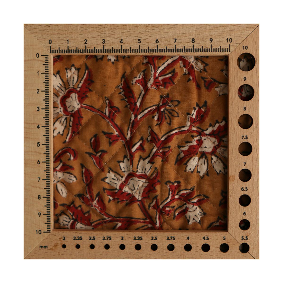 copy of Kamala - Tissu indien matelassé double face coton hand block teal largeur 100cm copy of Kamala - Tissu indien matelassé double face coton hand block teal largeur 100cm