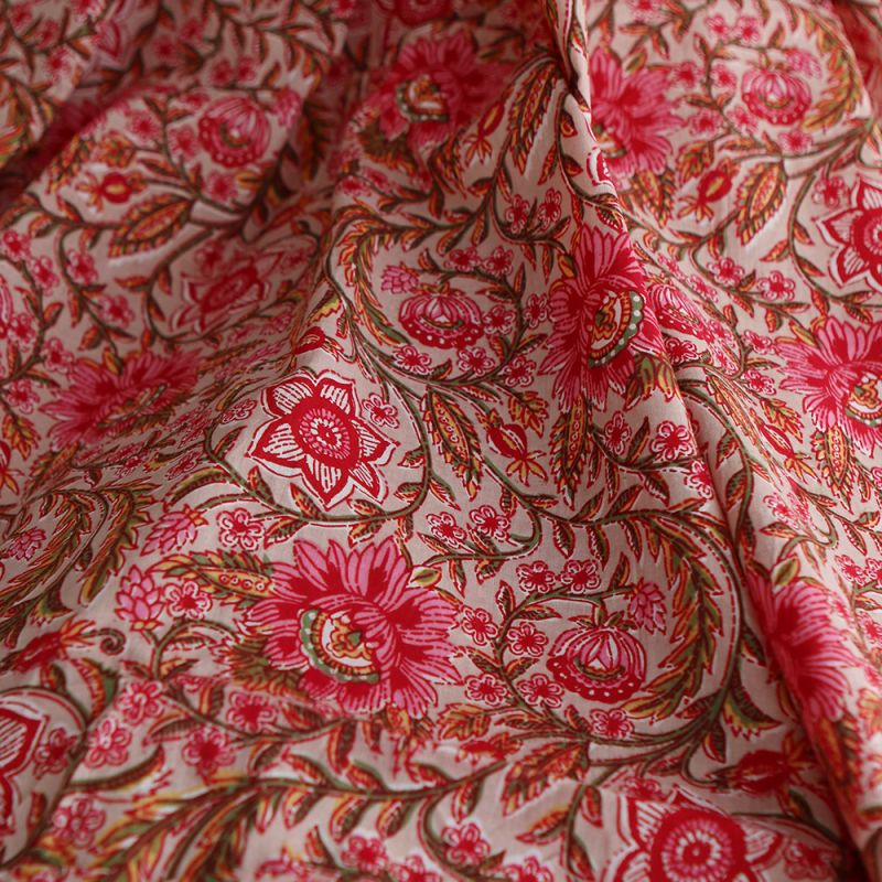 copy of Tissu indien coton hand block traditionnel copy of Tissu indien coton hand block traditionnel