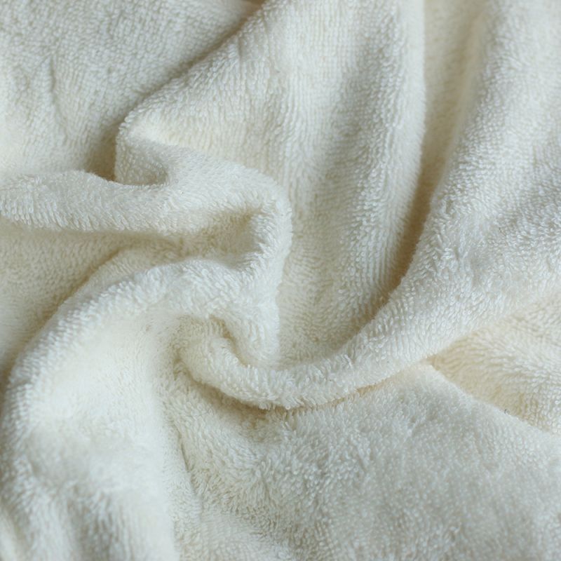 Tissu éponge épaisse100% coton non blanchi Bio organique Tissu éponge épaisse100% coton non blanchi Bio organique