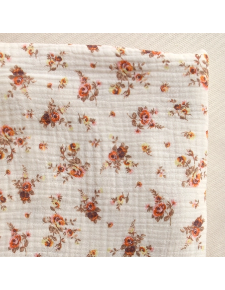 Nina - Double gaze de coton BIO motif exclusif