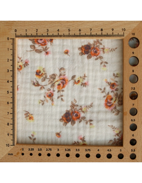 Nina - Double gaze de coton BIO motif exclusif