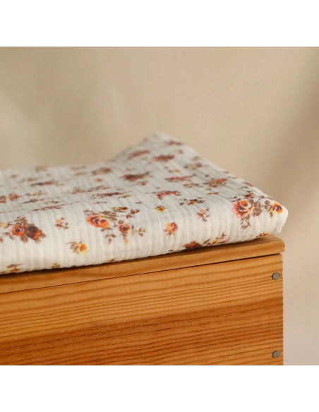 Nina - Double gaze de coton BIO motif exclusif