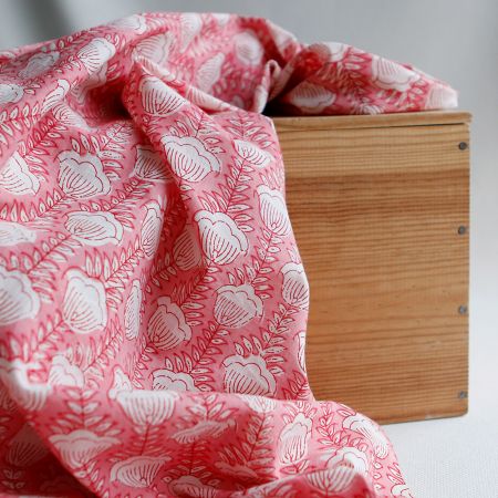 Coton Indien Traditionnel - Impression Hand Block