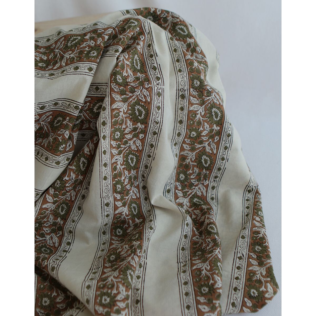Neela B - Tissu indien coton hand block traditionnel