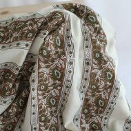 Neela B - Tissu indien coton hand block traditionnel Neela B - Tissu indien coton hand block traditionnel