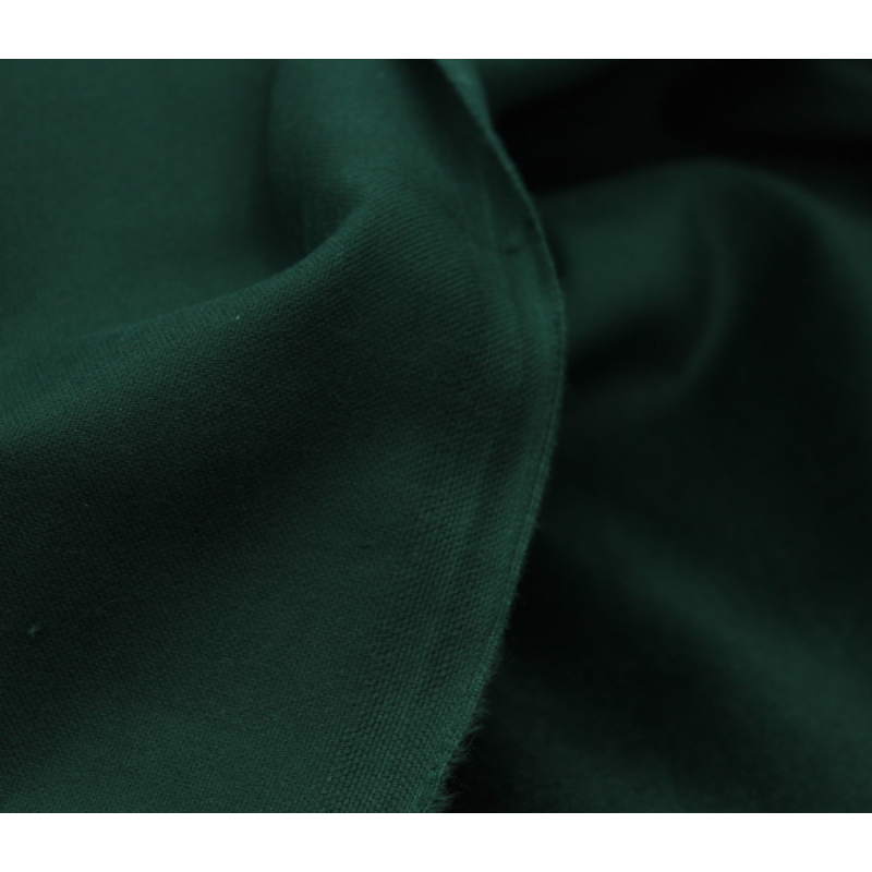 Velours ras coton organique coloris vert sapin Velours ras coton organique coloris vert sapin