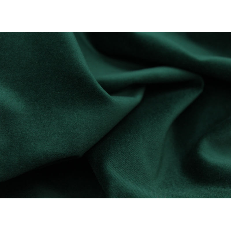 Velours ras coton organique coloris vert sapin Velours ras coton organique coloris vert sapin