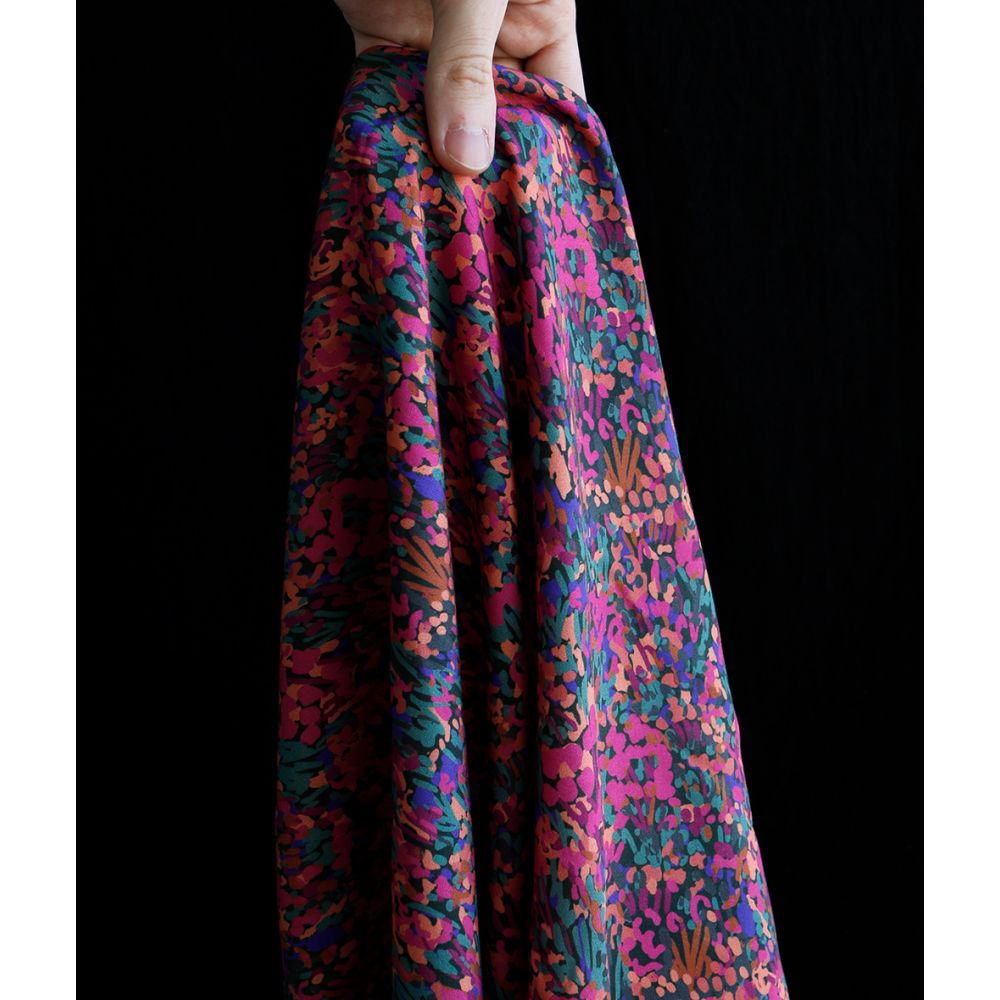 Aline - Viscose Ecovero Nerida Hansen imprimé abstrait coloré