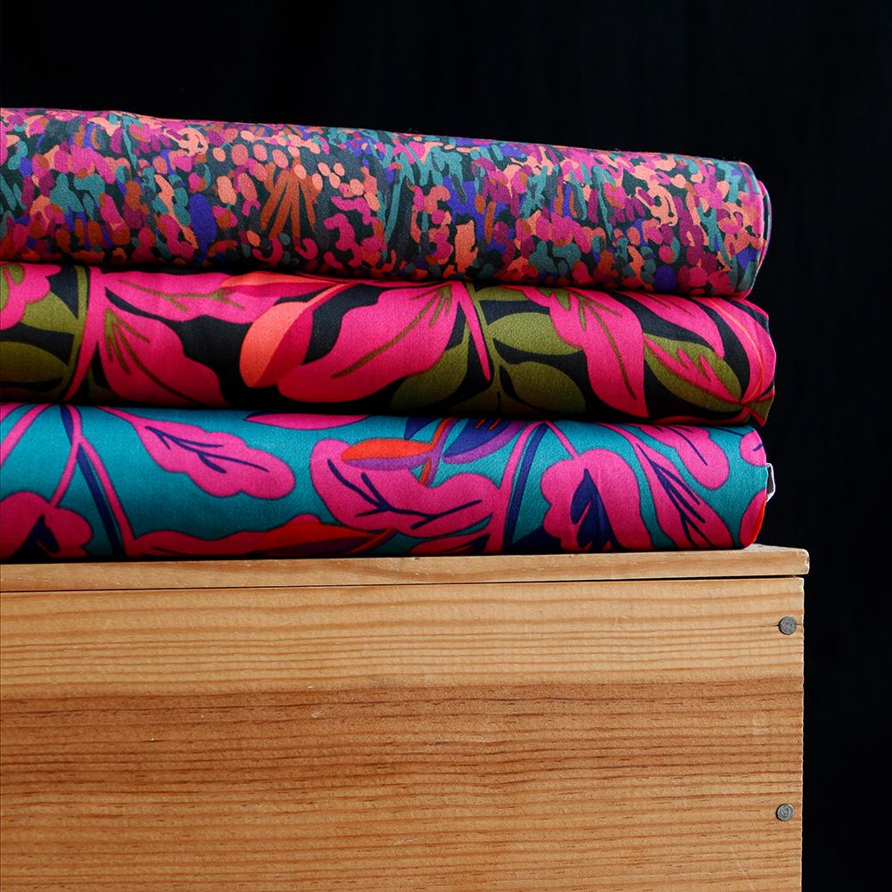 Aline - Viscose Ecovero Nerida Hansen imprimé abstrait coloré