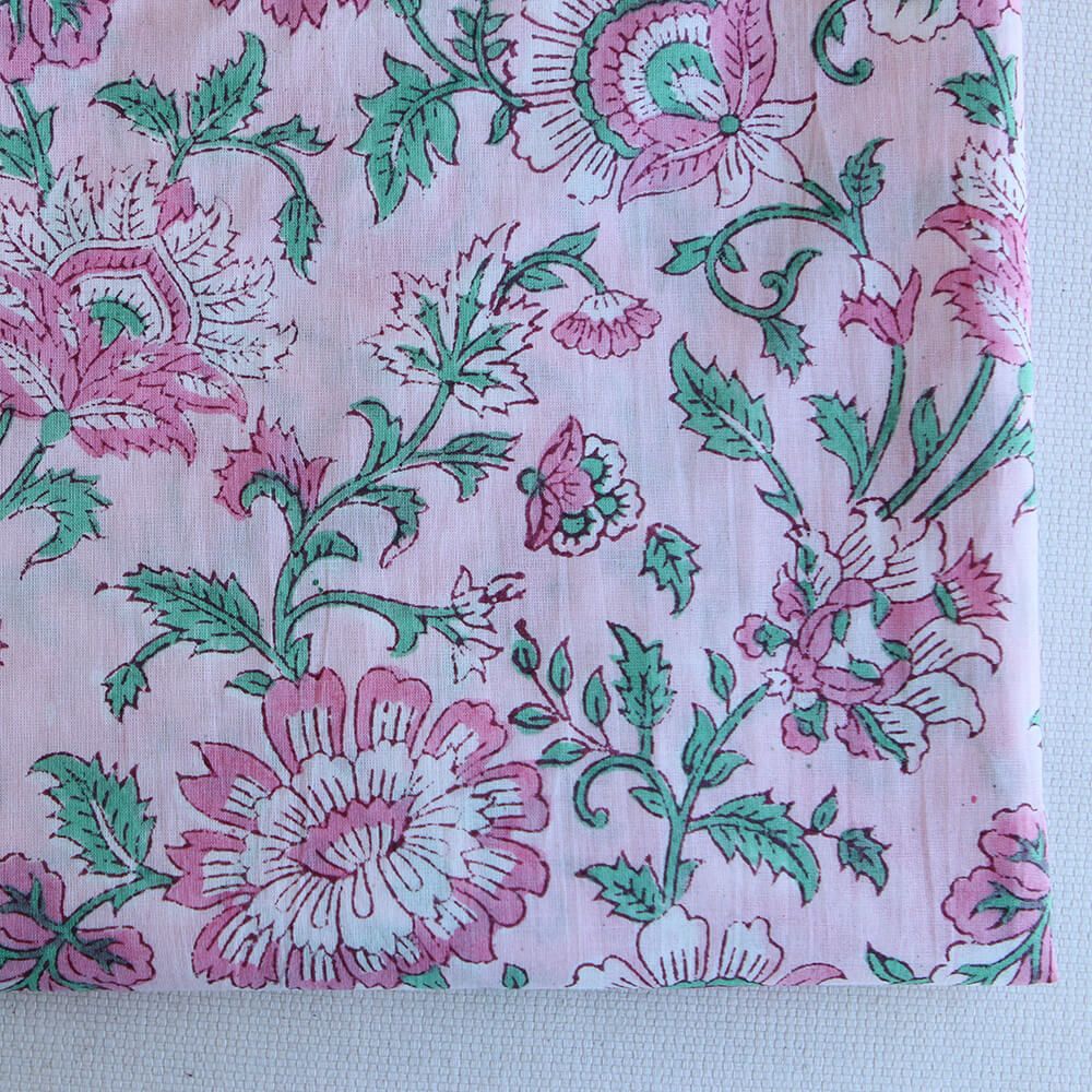 copy of Keya - Tissu indien en coton imprimé main Hand Block