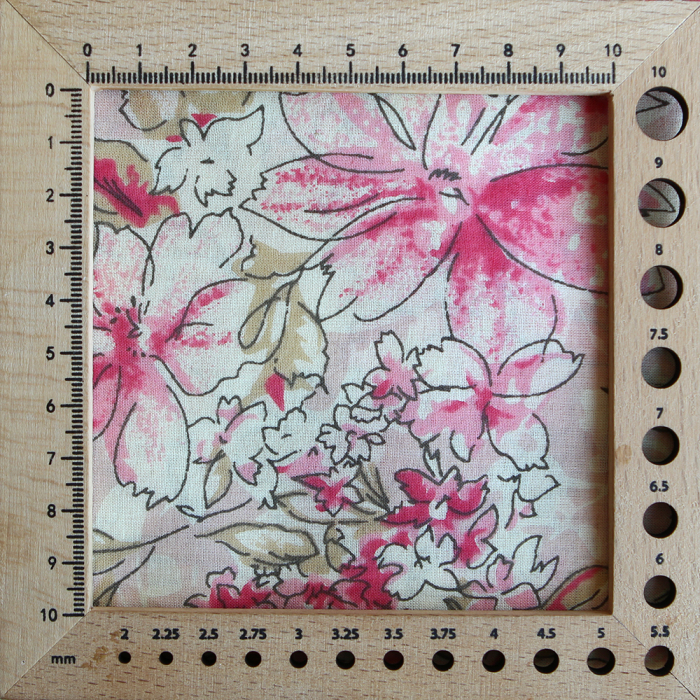 Indira - Tissu indien en coton imprimé main Hand Block