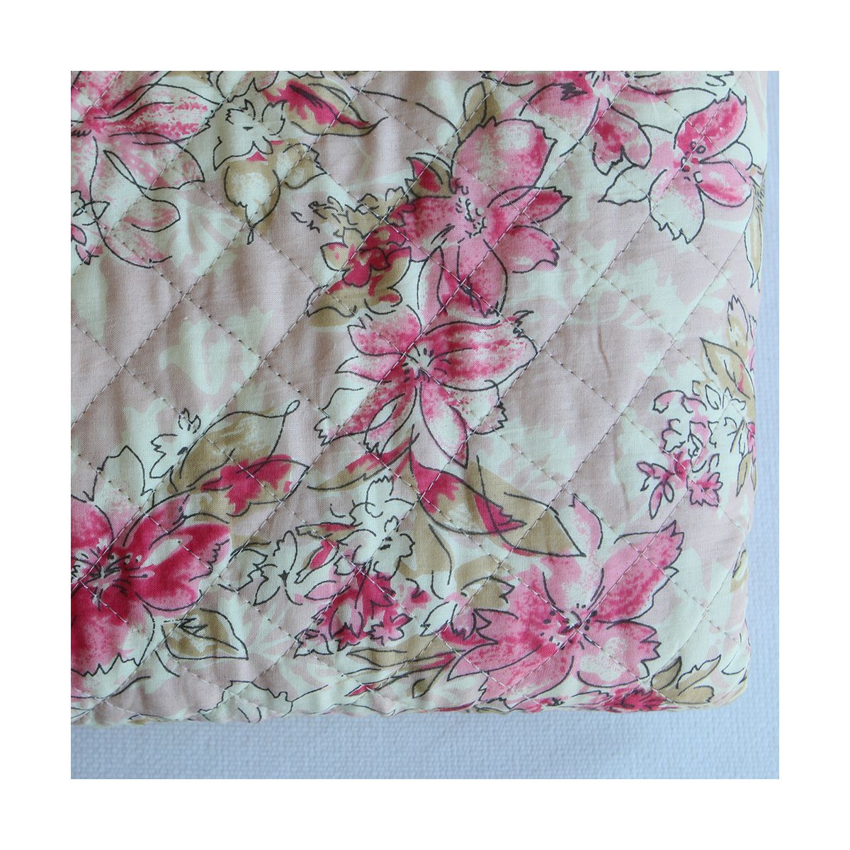 copy of Jamila - Tissu indien matelassé double face coton hand block largeur 100cm copy of Jamila - Tissu indien matelassé double face coton hand block largeur 100cm