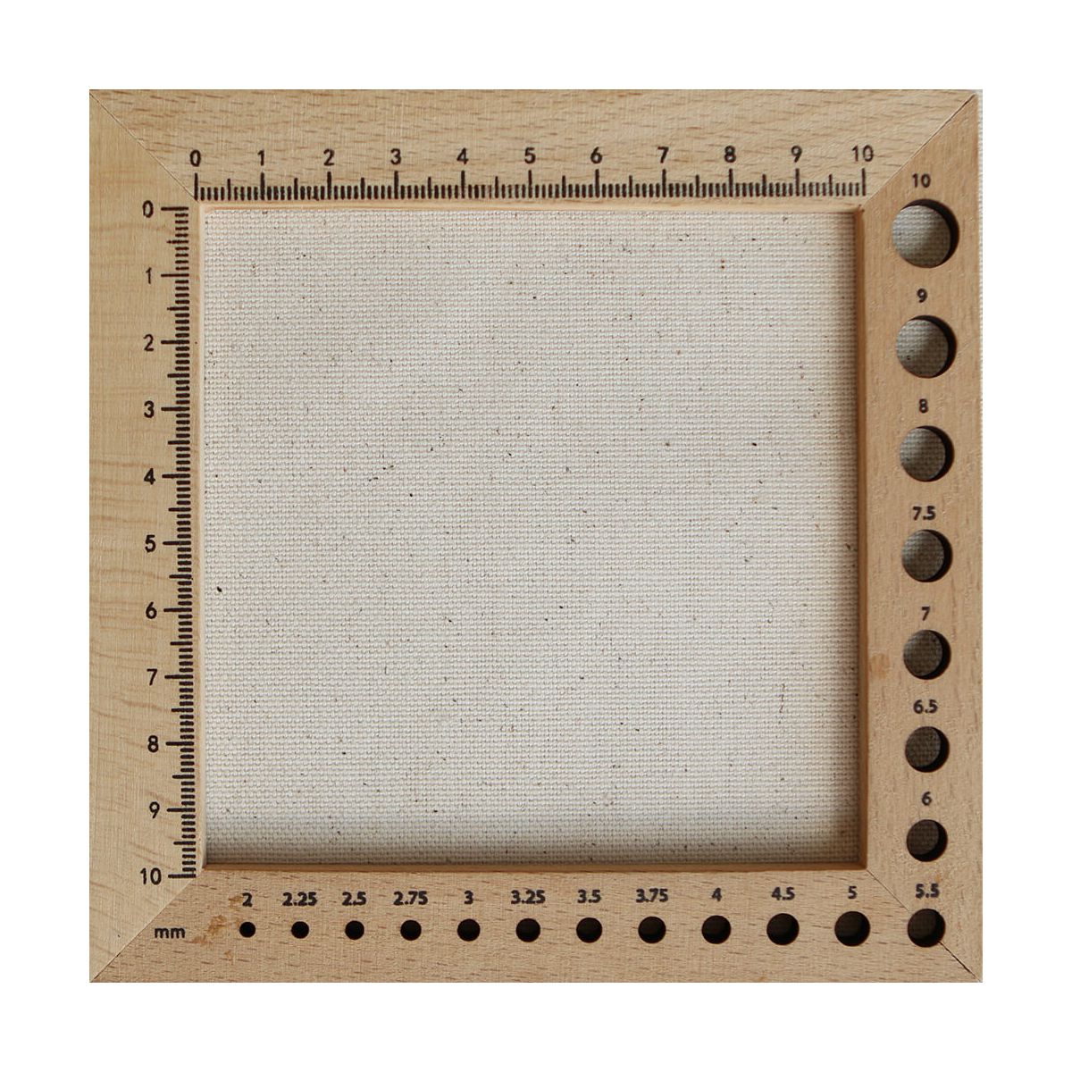 Toile de coton waterproof canvas aspect naturel écru chiné Toile de coton waterproof canvas aspect naturel écru chiné