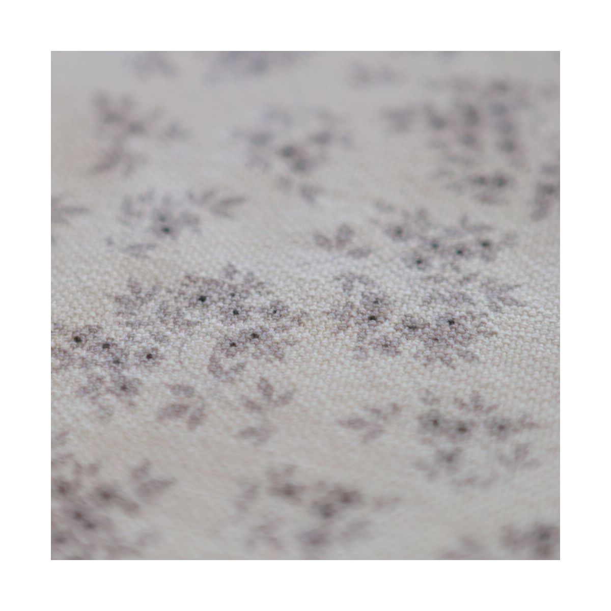 Soumeya - Toile de coton canvas motif exclusif taupe Soumeya - Toile de coton canvas motif exclusif taupe