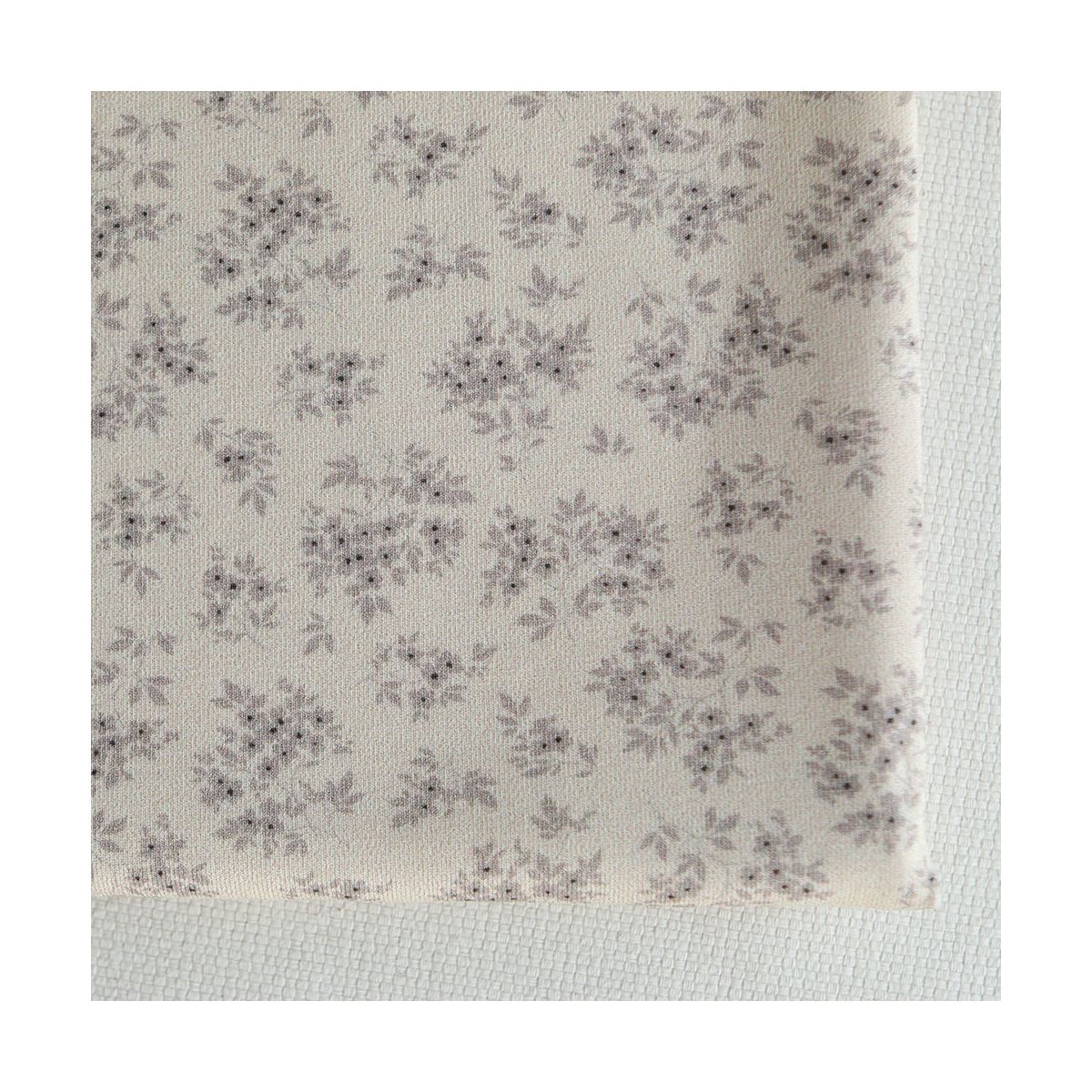 Soumeya - Jersey coton BIO motif exclusif Soumeya taupe Soumeya - Jersey coton BIO motif exclusif Soumeya taupe