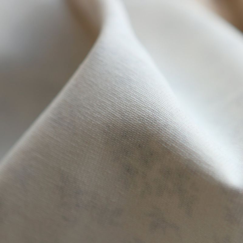 Soumeya - Jersey coton BIO motif exclusif Soumeya taupe