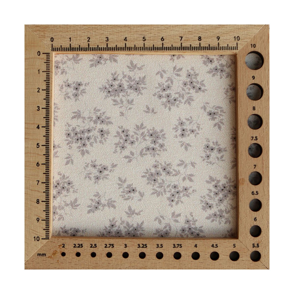 Soumeya - Jersey coton BIO motif exclusif Soumeya taupe Soumeya - Jersey coton BIO motif exclusif Soumeya taupe