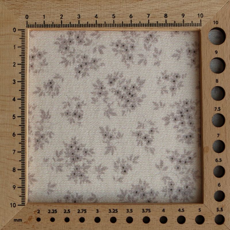 Soumeya - Sweat mélange de coton bouclettes motif exclusif Soumeya taupe