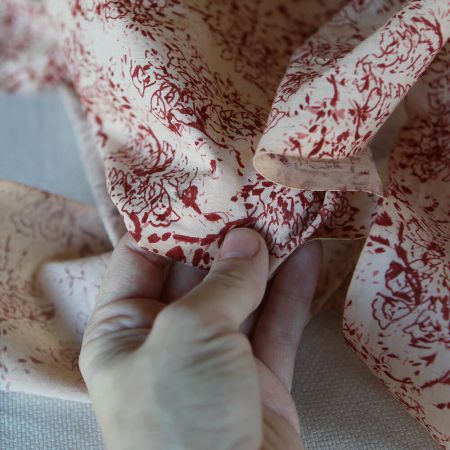 Anjali B - Tissu indien coton hand block traditionnel Anjali B - Tissu indien coton hand block traditionnel