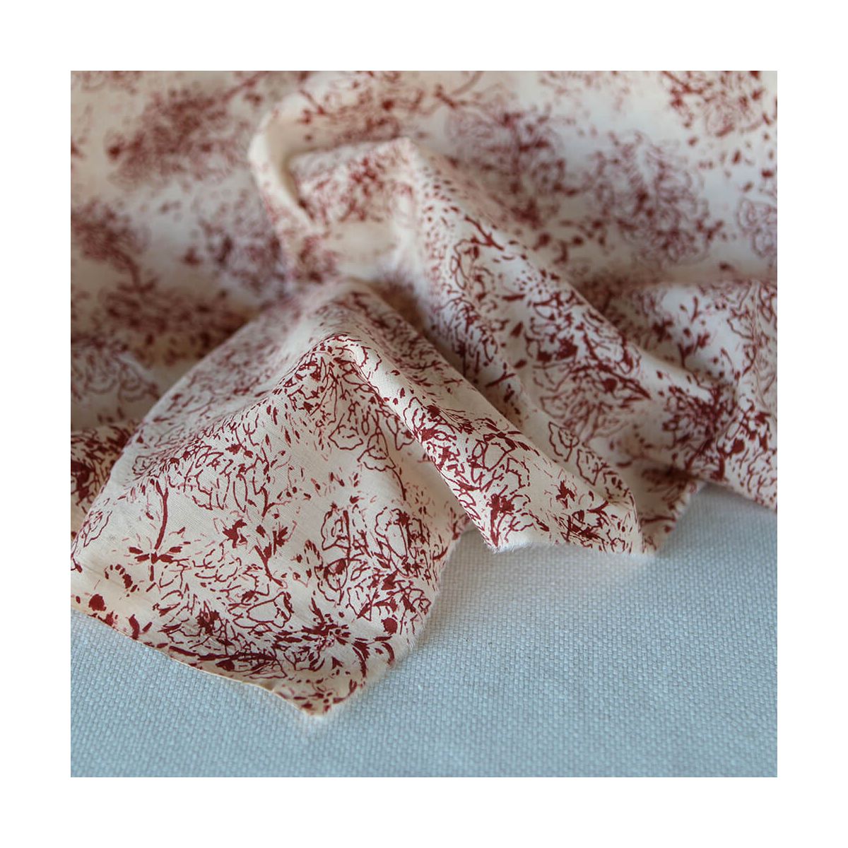 Anjali B - Tissu indien coton hand block traditionnel Anjali B - Tissu indien coton hand block traditionnel
