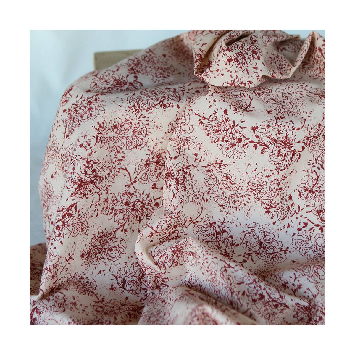 Anjali B - Tissu indien coton hand block traditionnel Anjali B - Tissu indien coton hand block traditionnel