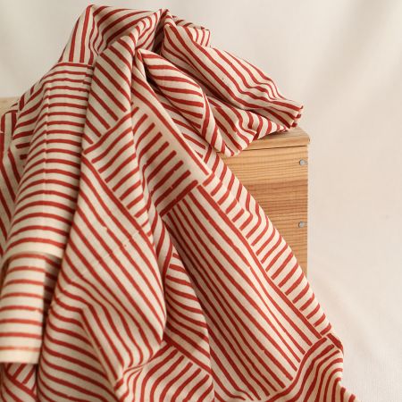 copy of Charvi - Tissu indien coton hand block traditionnel