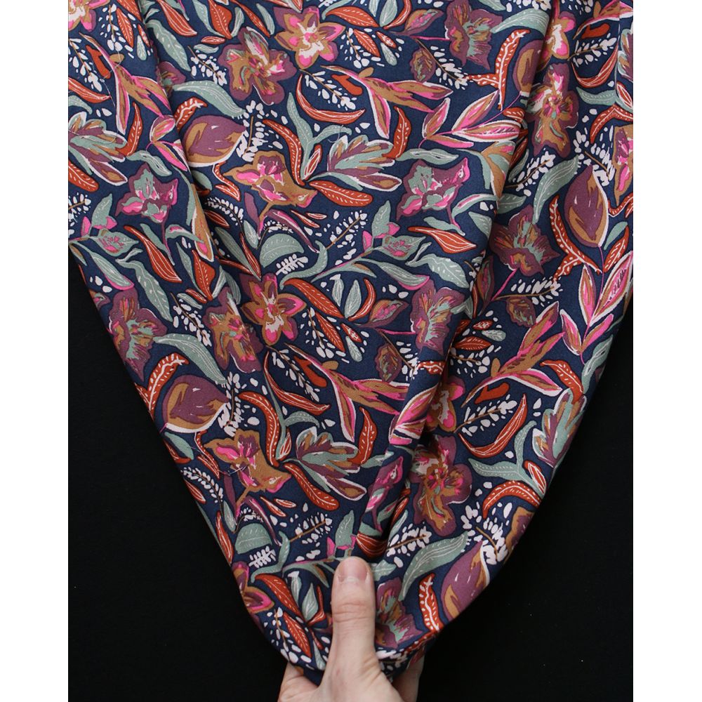 Suniva - Viscose imprimé graphique et fleuri