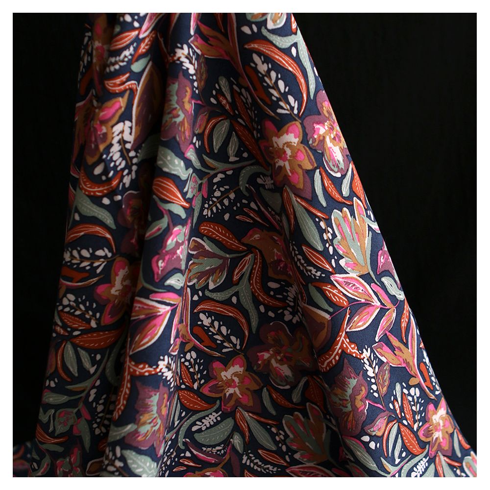 Suniva - Viscose imprimé graphique et fleuri