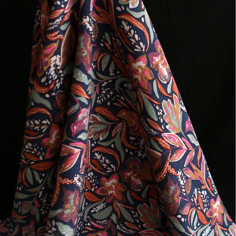 Suniva - Viscose imprimé graphique et fleuri