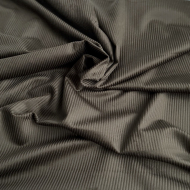 Velours à côtes coton organique coloris bronze  - 1