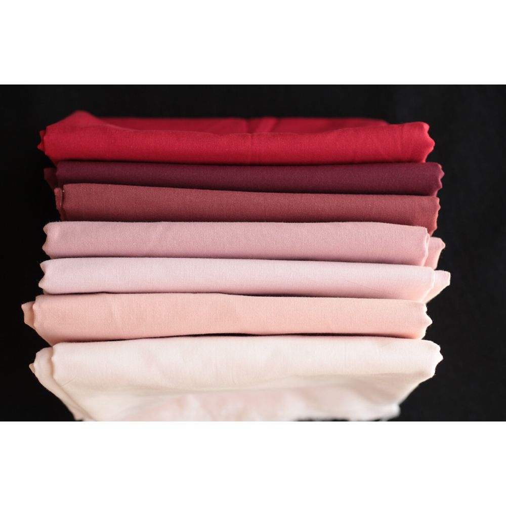 Popeline coton douce qualité SWEET coloris uni