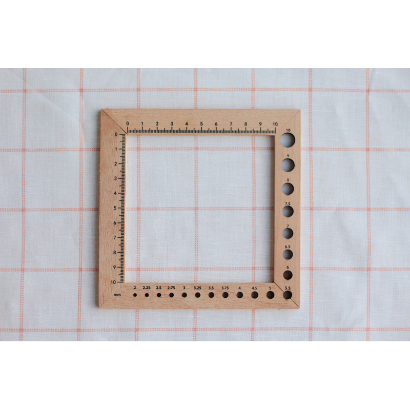 copy of Zephyr - Tissu lin coton fond blanc lait quadrillage beige ficelle