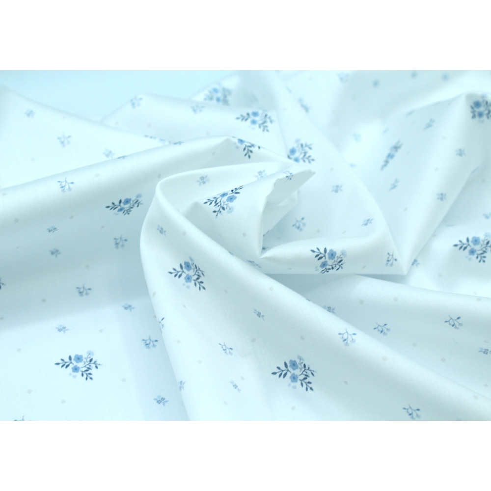 Tissu exclusif cotton motif La quinta by cécile et Batikou France