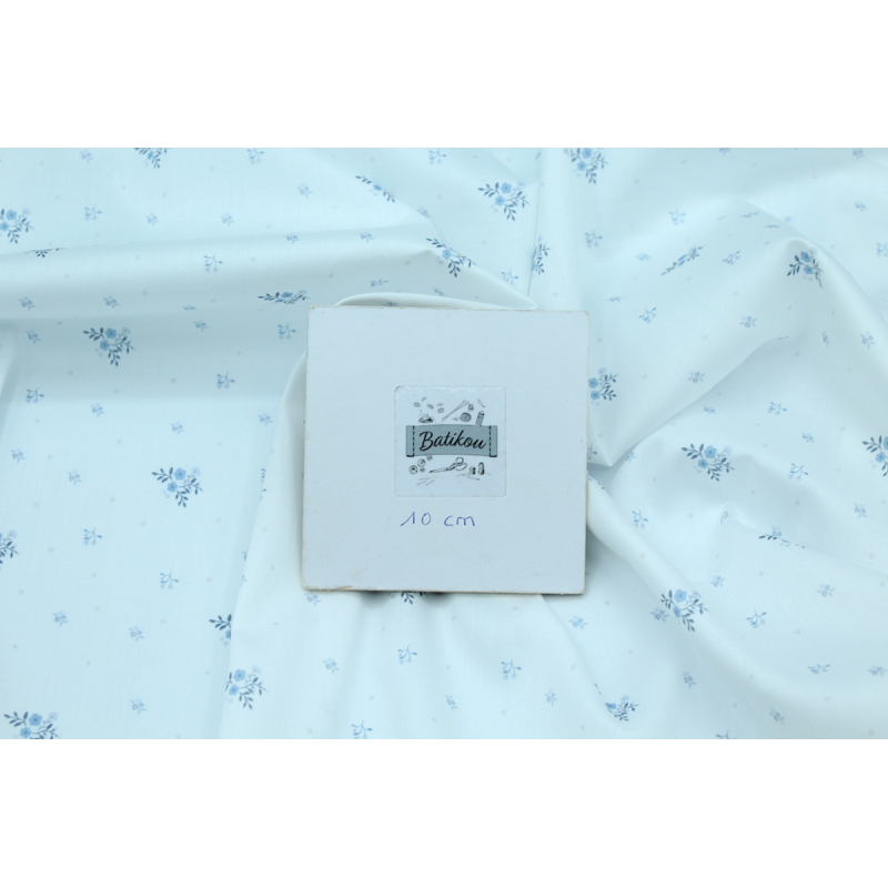 Tissu exclusif cotton motif La quinta by cécile et Batikou France