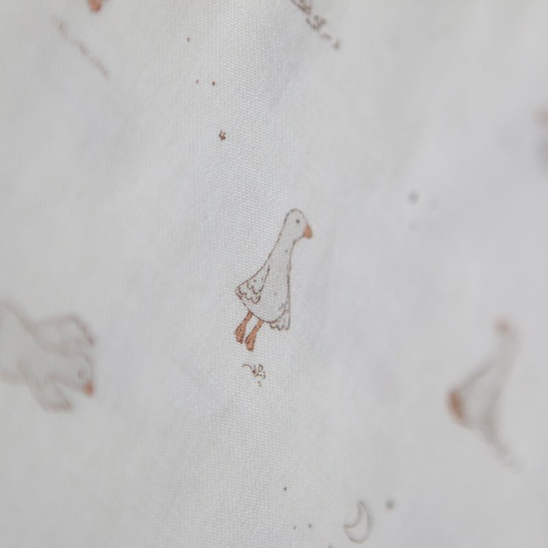 Anatole - Tissu sergé / twill fin coton organique imprimé petites oies