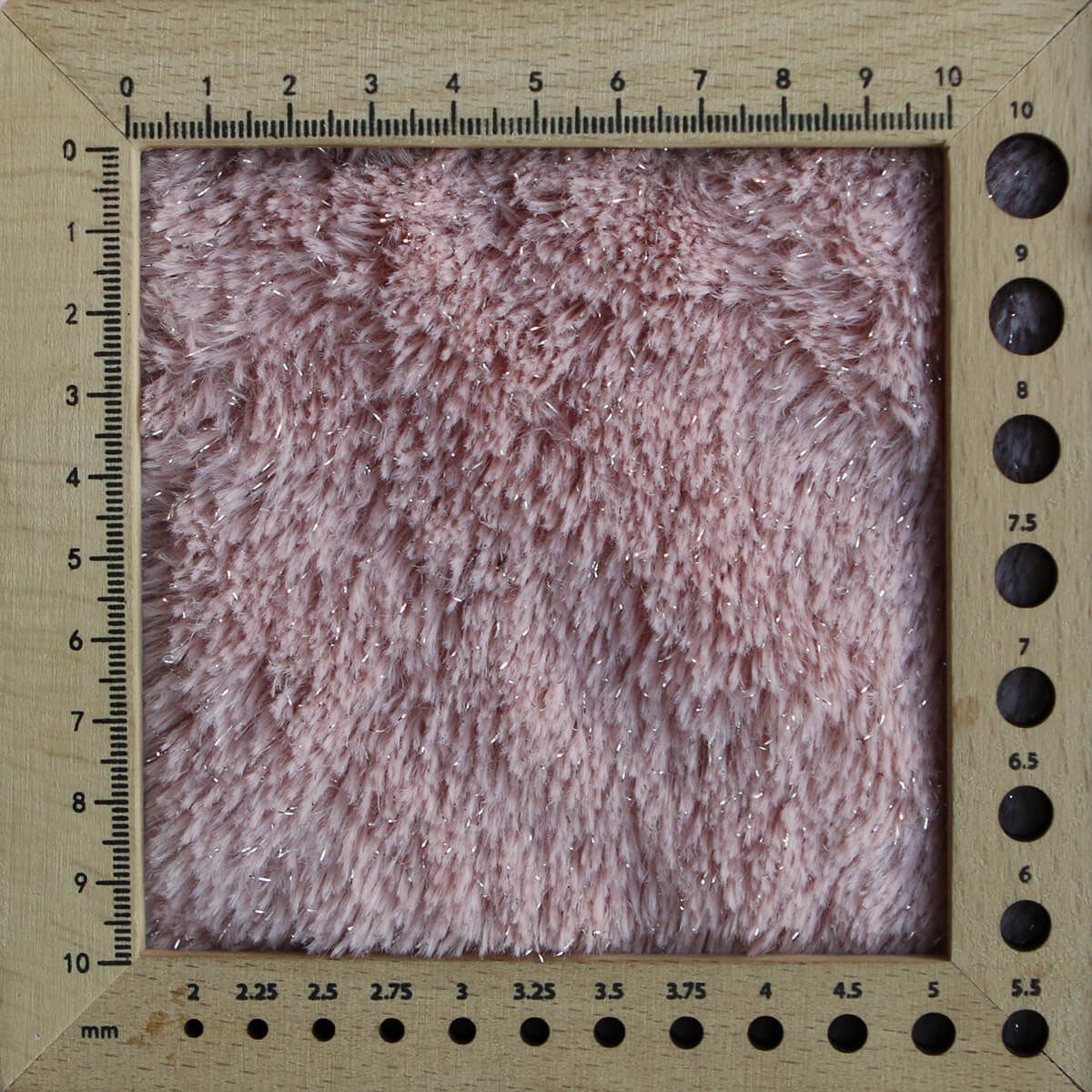 copy of Meora - fausse fourrure / moumoute sherpa lurex taupe