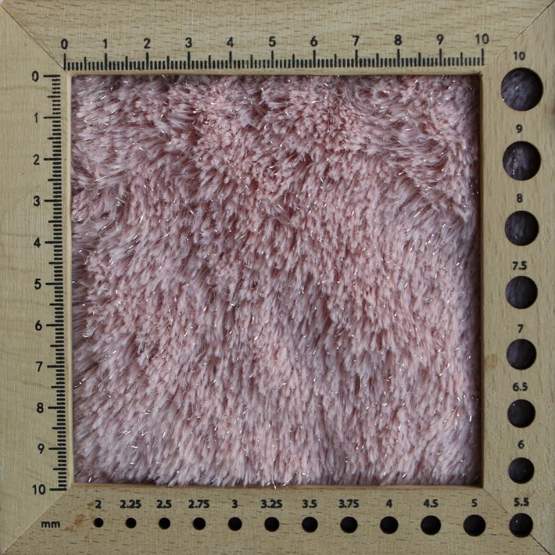 copy of Meora - fausse fourrure / moumoute sherpa lurex taupe