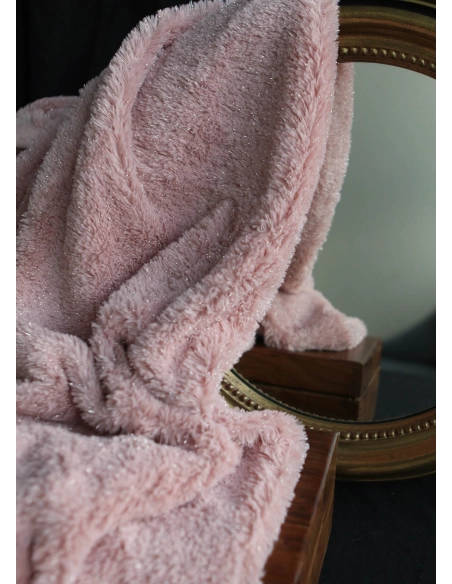 copy of Meora - fausse fourrure / moumoute sherpa lurex taupe