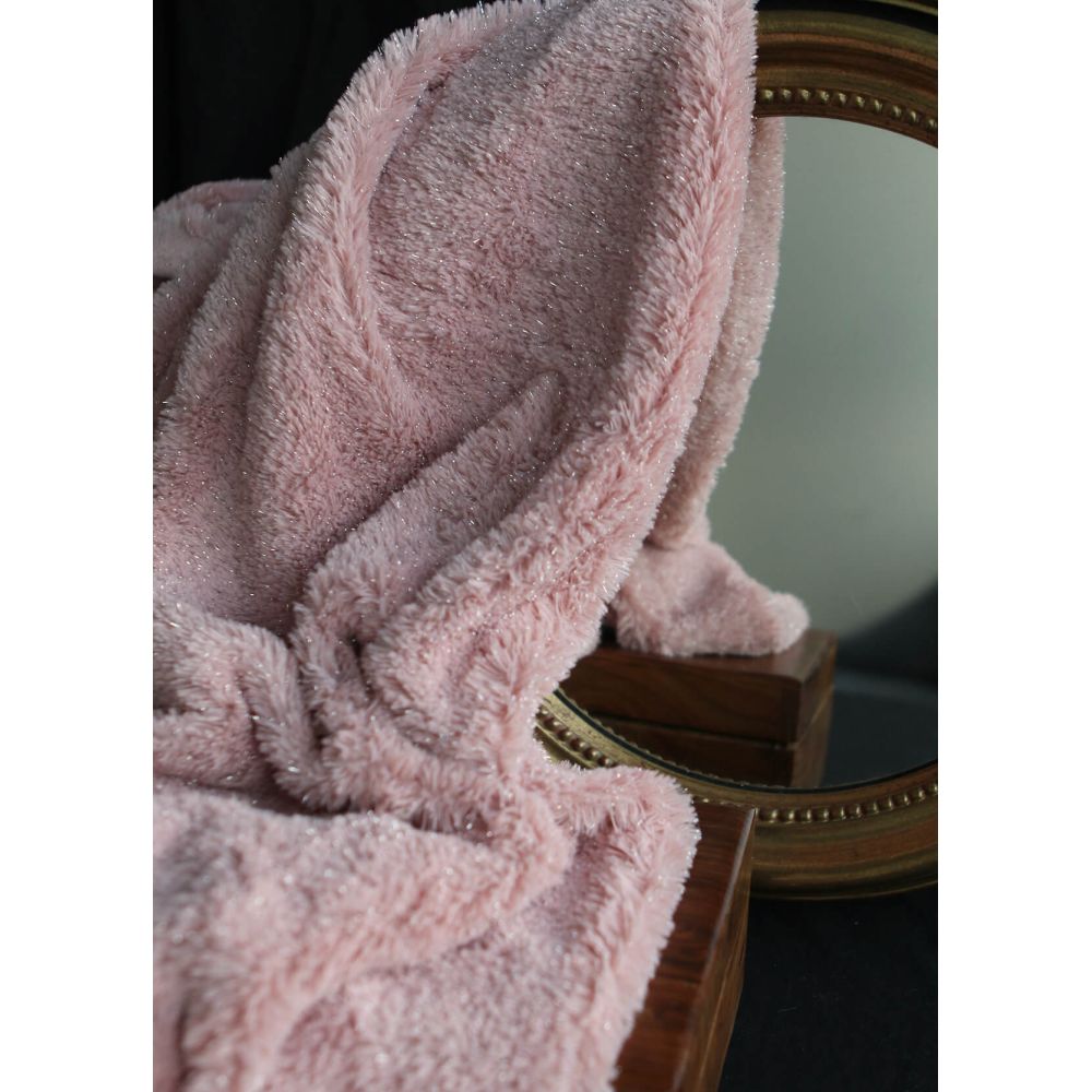 copy of Meora - fausse fourrure / moumoute sherpa lurex taupe