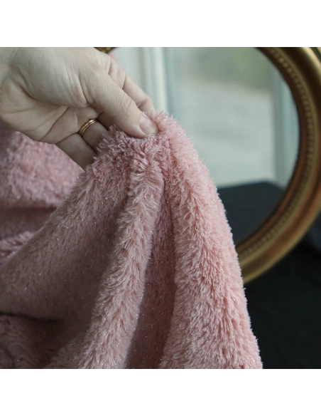 copy of Meora - fausse fourrure / moumoute sherpa lurex taupe