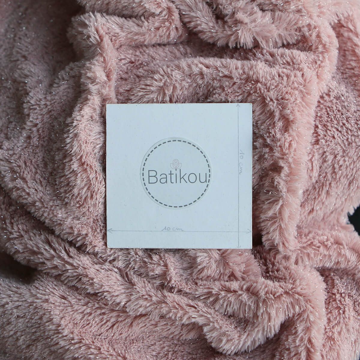 copy of Meora - fausse fourrure / moumoute sherpa lurex taupe