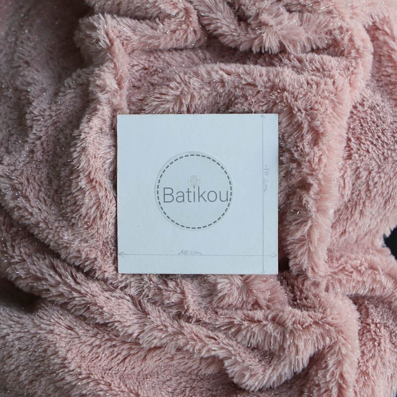 copy of Meora - fausse fourrure / moumoute sherpa lurex taupe