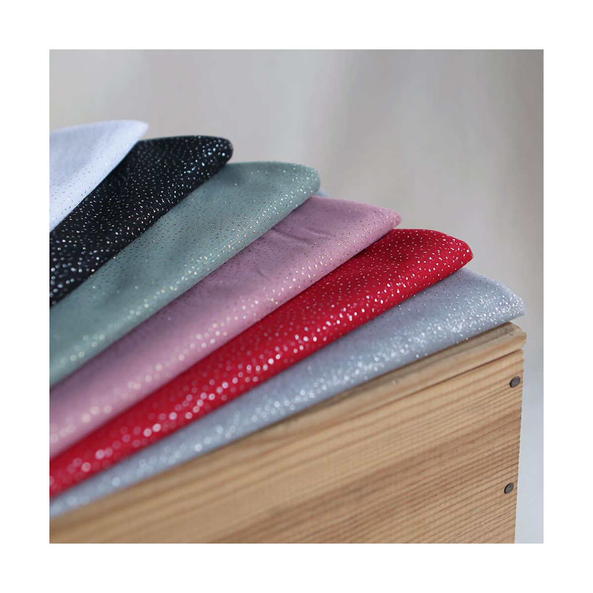 Tulle souple gris / argenté