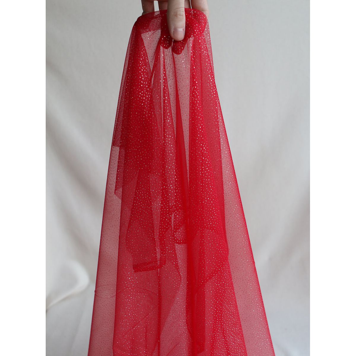 copy of Tulle souple noir / argenté