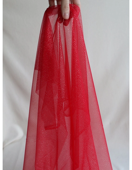 copy of Tulle souple noir / argenté