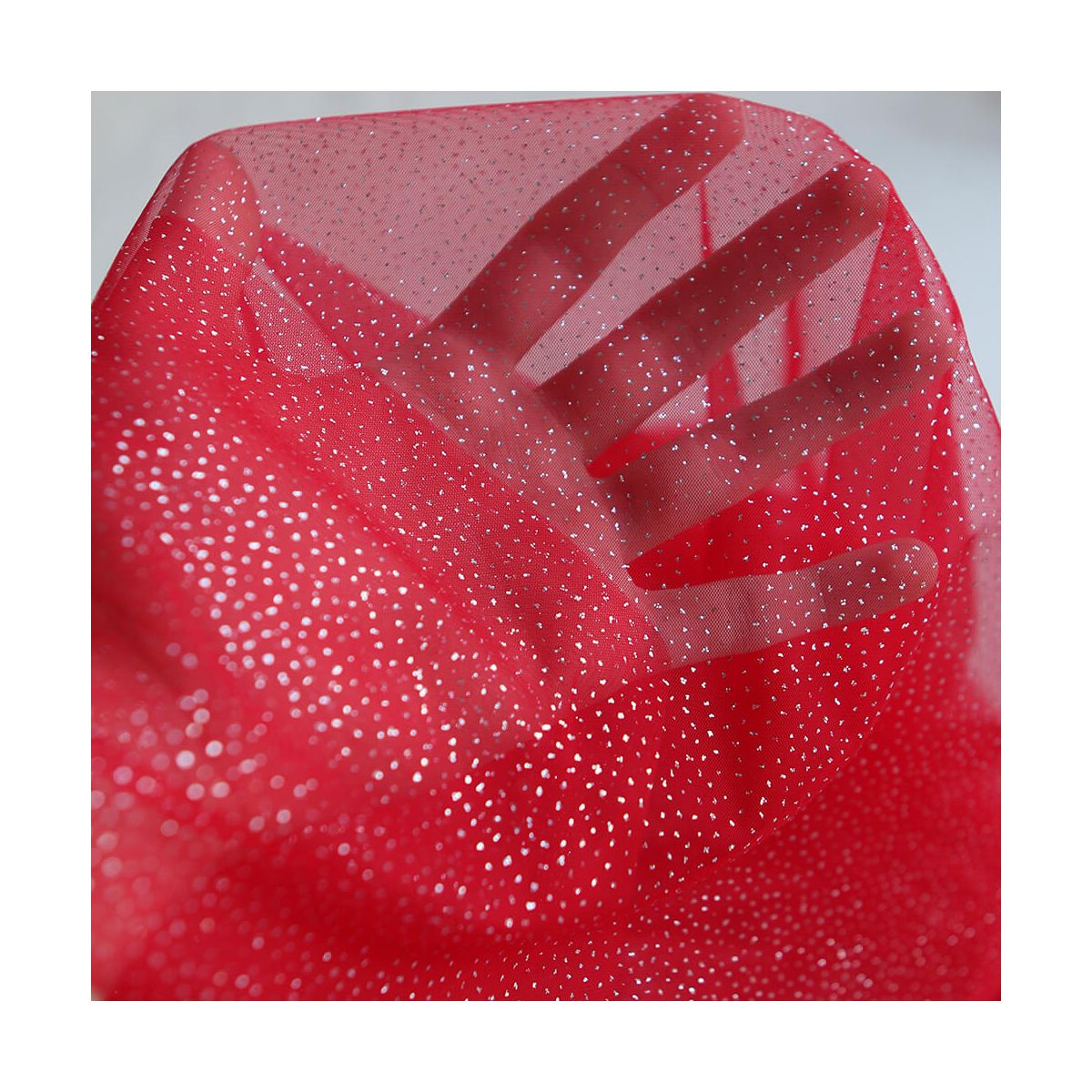 copy of Tulle souple noir / argenté