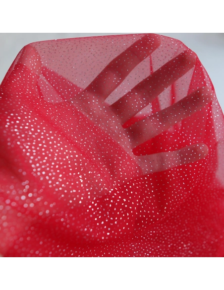 copy of Tulle souple noir / argenté