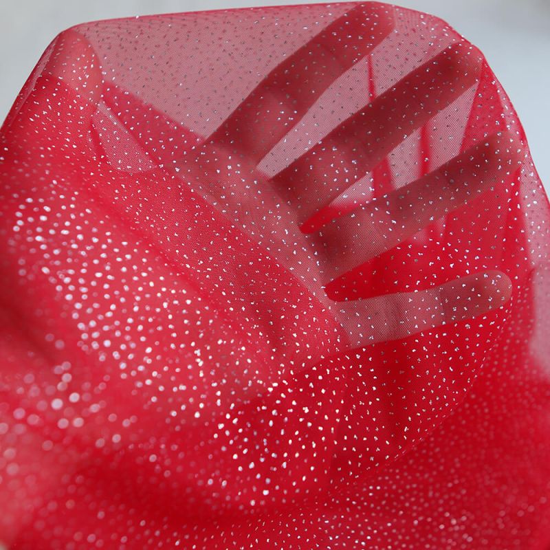 copy of Tulle souple noir / argenté